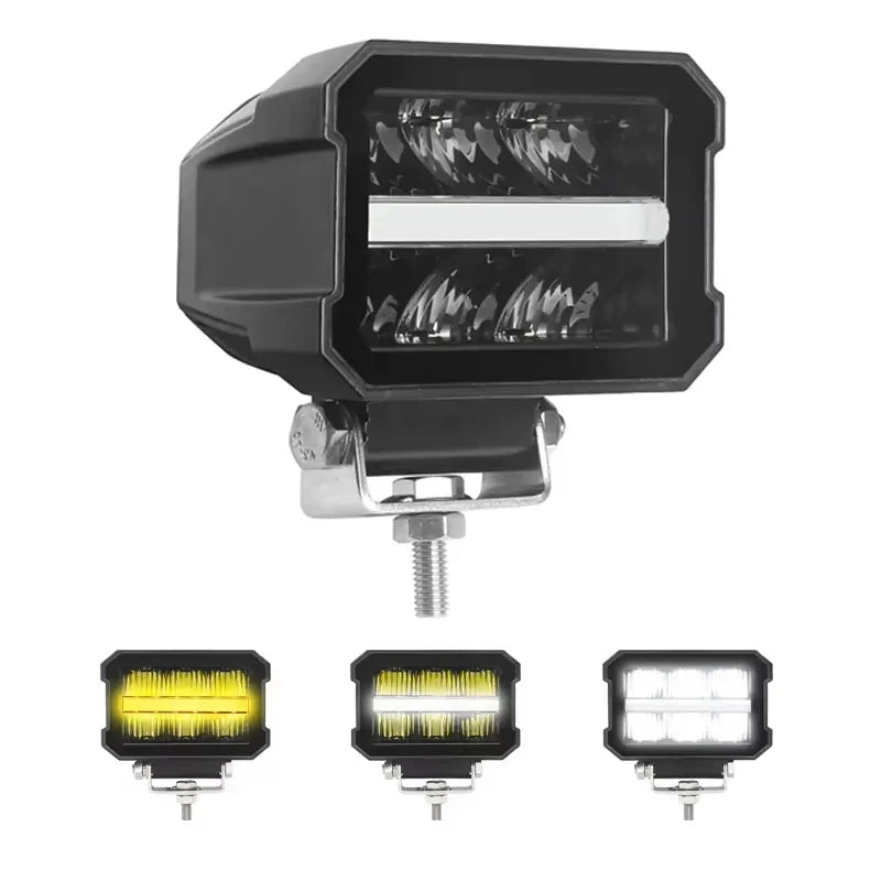 Vantage Approved 3.6" LED Worklight/ Ditch Light with DRL