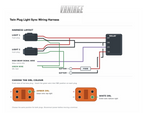 Light SYNC Twin DT Plug High Beam Trigger Wiring Harness